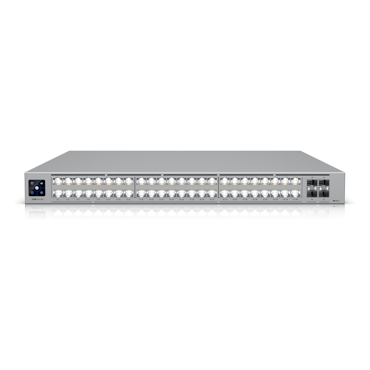 Mrežni switch UBIQUITI UniFi Pro XG 48 (managed L2/L3, 10G ethernet, 1U, sivi)