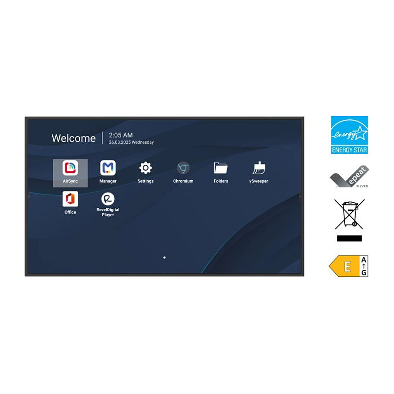 Komercijalni ekran VIEWSONIC CDE4314-2C 43" 4K UHD-7