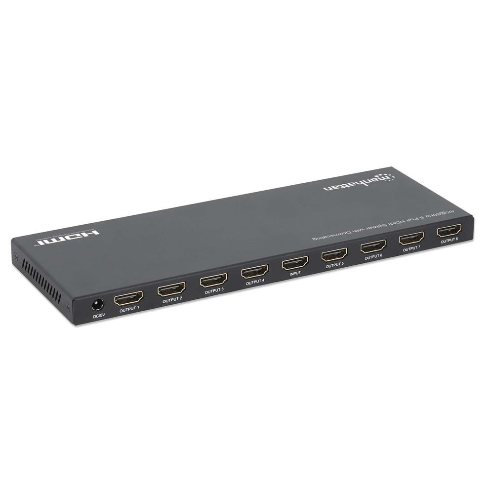 HDMI Splitter MANHATTAN 8-Port (4K@60Hz, 1x8, Downscaling, 18Gbps)-2
