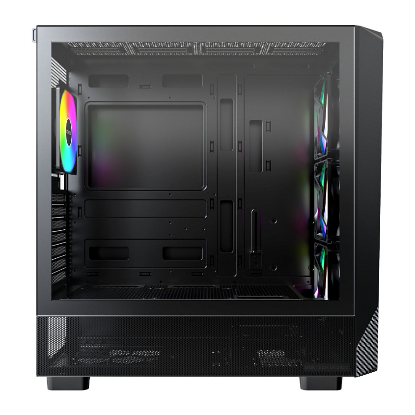 Kućište MONTECH X5 Midi Tower Black-3
