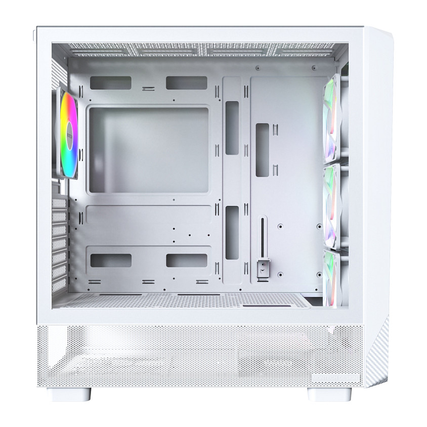 Kućište MONTECH X5 MIDI TOWER WHITE-3