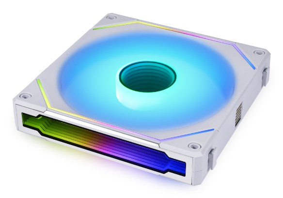 Ventilator za kućište LIAN LI UNI FAN SL-INF 120 RGB (3 kom, 120mm, ARGB, kontroler) Bijeli-3