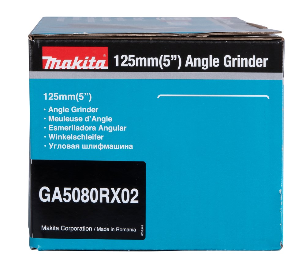 Ugao brusilica MAKITA GA5080RX02 12.5 cm 12000 RPM 2.6 kg-12