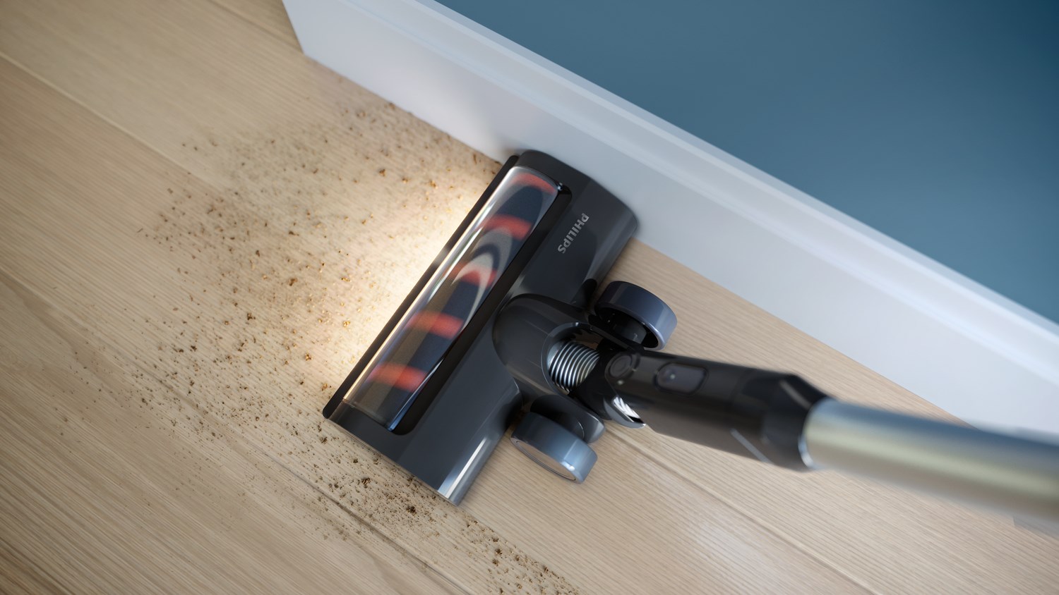 Usisavač PHILIPS 3000 series XC3033/01 stick vacuum - bežični, suhi, ciklonski, bez vrećice, crna, zelena-5