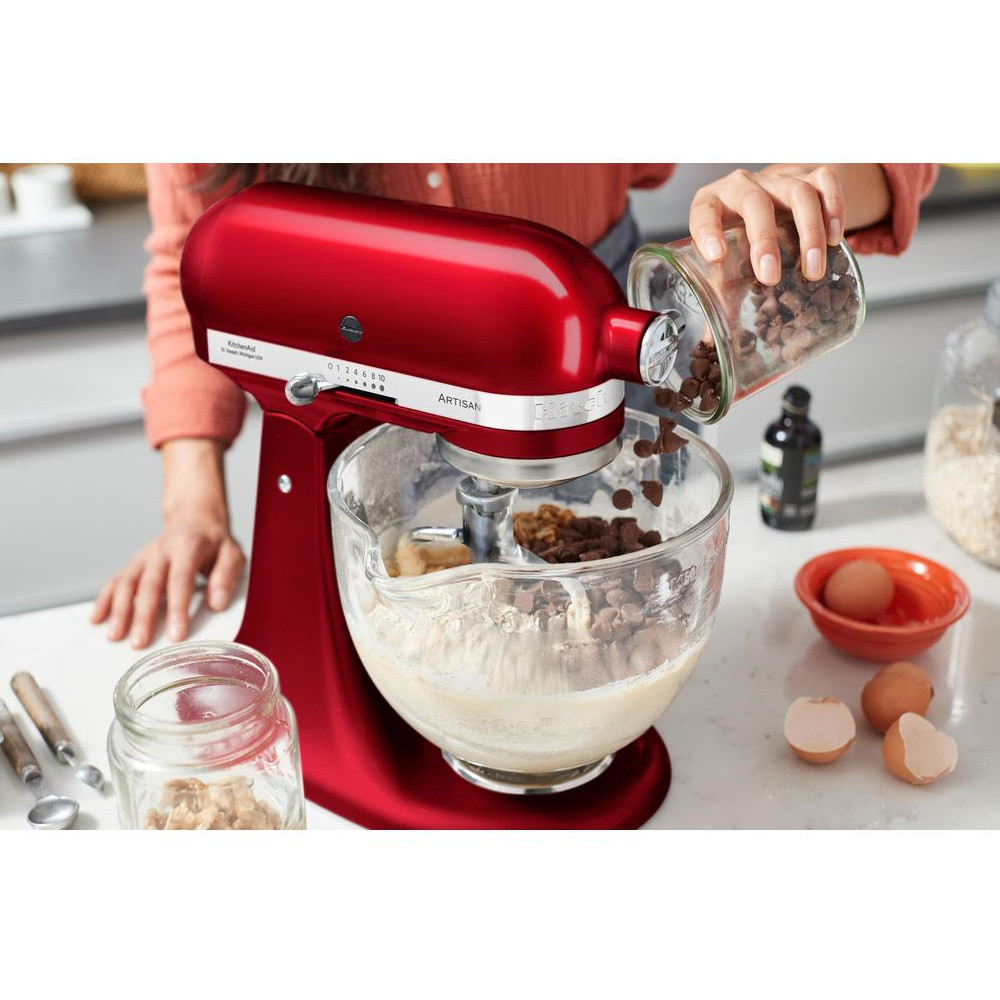 Stand mixer KITCHENAID ARTISAN 5KSM185PS (300 W, crvena)-5