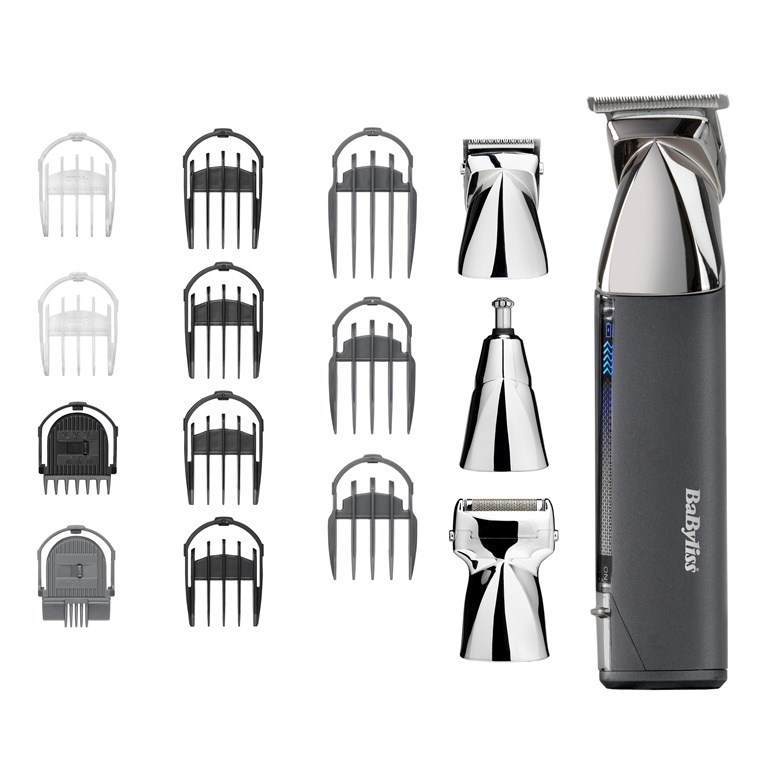 Višenamjenski trimer BABYLISS Super-X Metal MT996E (15-u-1, vodootporan)-9