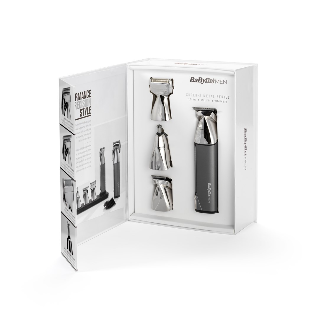 Višenamjenski trimer BABYLISS Super-X Metal MT996E (15-u-1, vodootporan)-2