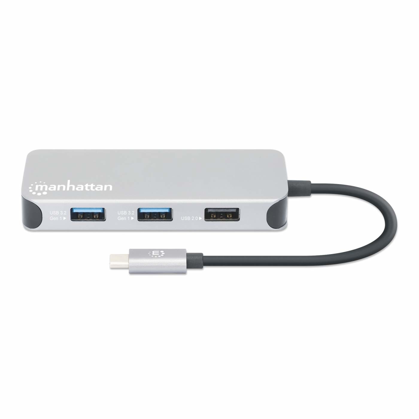 USB-C Dock/Hub MANHATTAN s čitačem kartica (6 portova Ethernet, HDMI, 3x USB-A, USB-C, 10W PD)-5