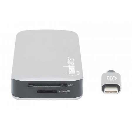 USB-C Dock/Hub MANHATTAN s čitačem kartica (6 portova Ethernet, HDMI, 3x USB-A, USB-C, 10W PD)-6