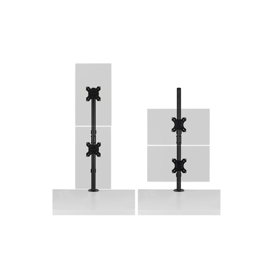 Stalak za monitor KENSINGTON Vertical Stacking Dual Monitor Arm (za 2 monitora do 32")-5