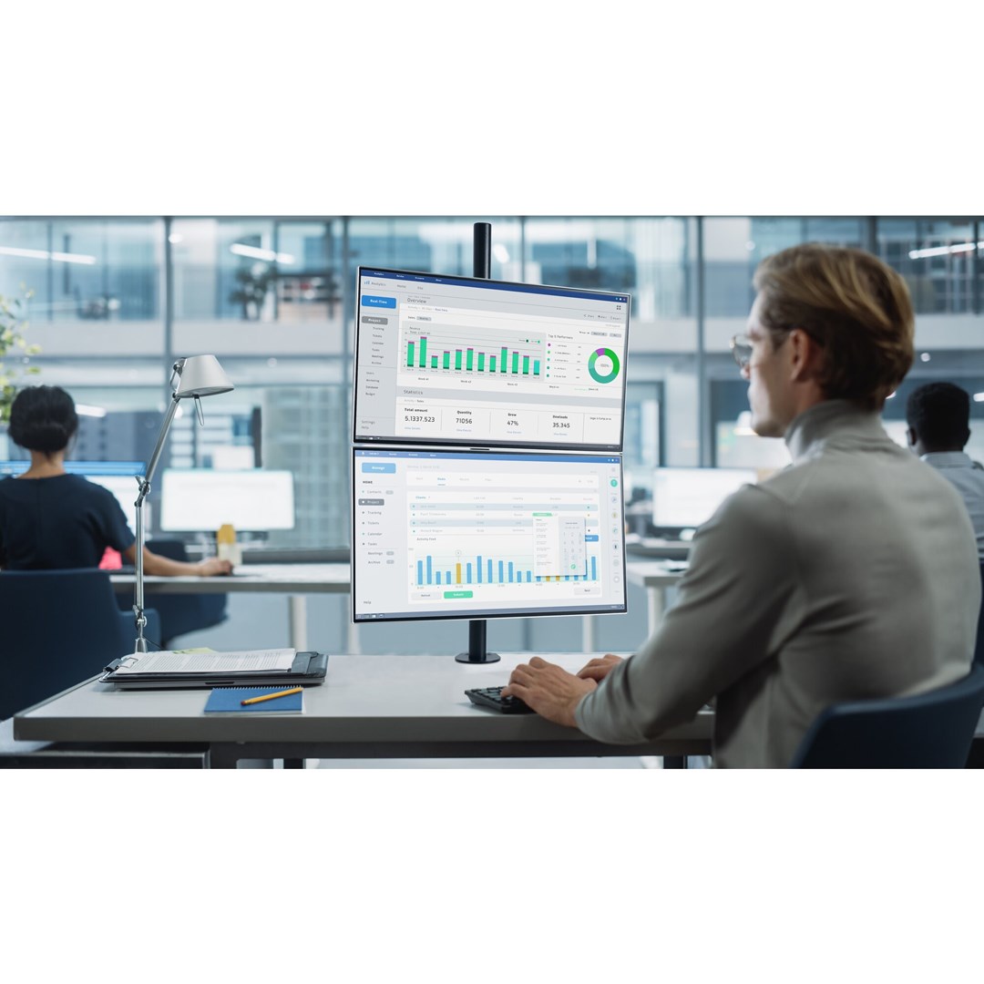 Stalak za monitor KENSINGTON Vertical Stacking Dual Monitor Arm (za 2 monitora do 32")-8