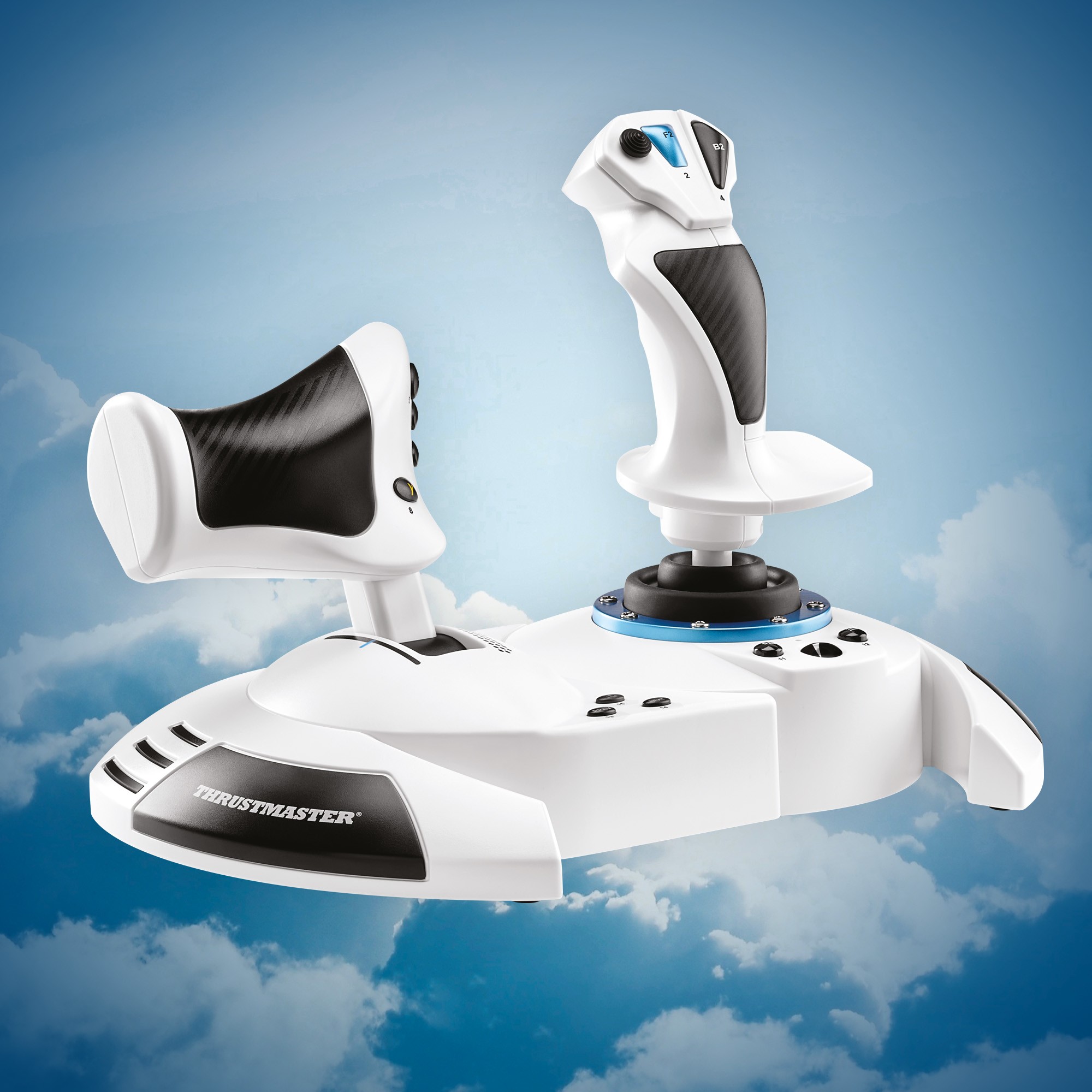 Joystick THRUSTMASTER T.Flight Hotas One Microsoft Flight Simulator Edition Black, White USB + engine control lever-10