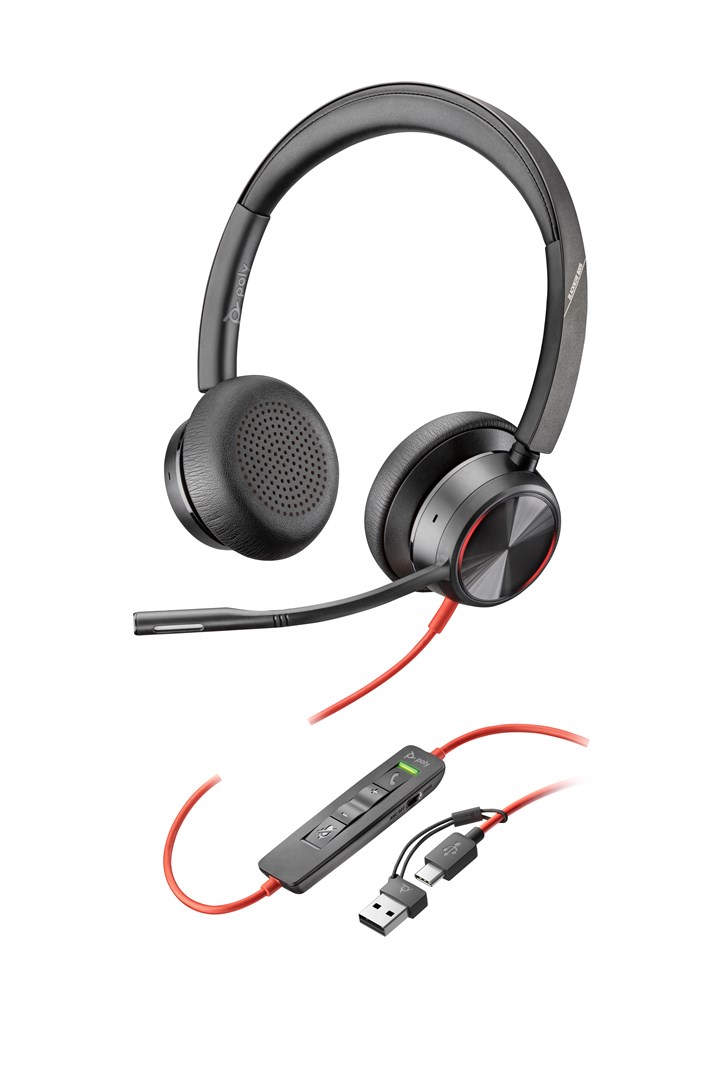 Slušalice HP Poly Blackwire 8225 (Stereo, USB-C, ANC, MS Teams Certified)
