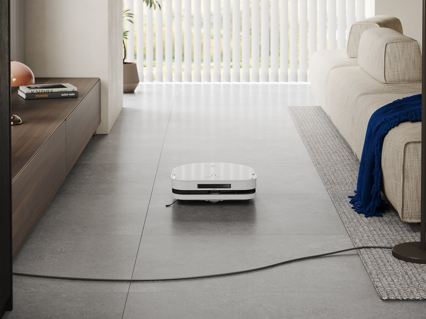 Usisavač ECOVACS Deebot X5 Omni 0.25 L bez vrećice bijeli-0