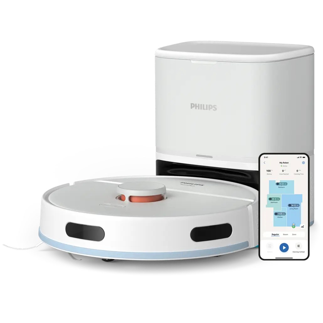 Usisavač PHILIPS XU2100/20 robot vacuum 0.38 L Dust bag bijeli-1