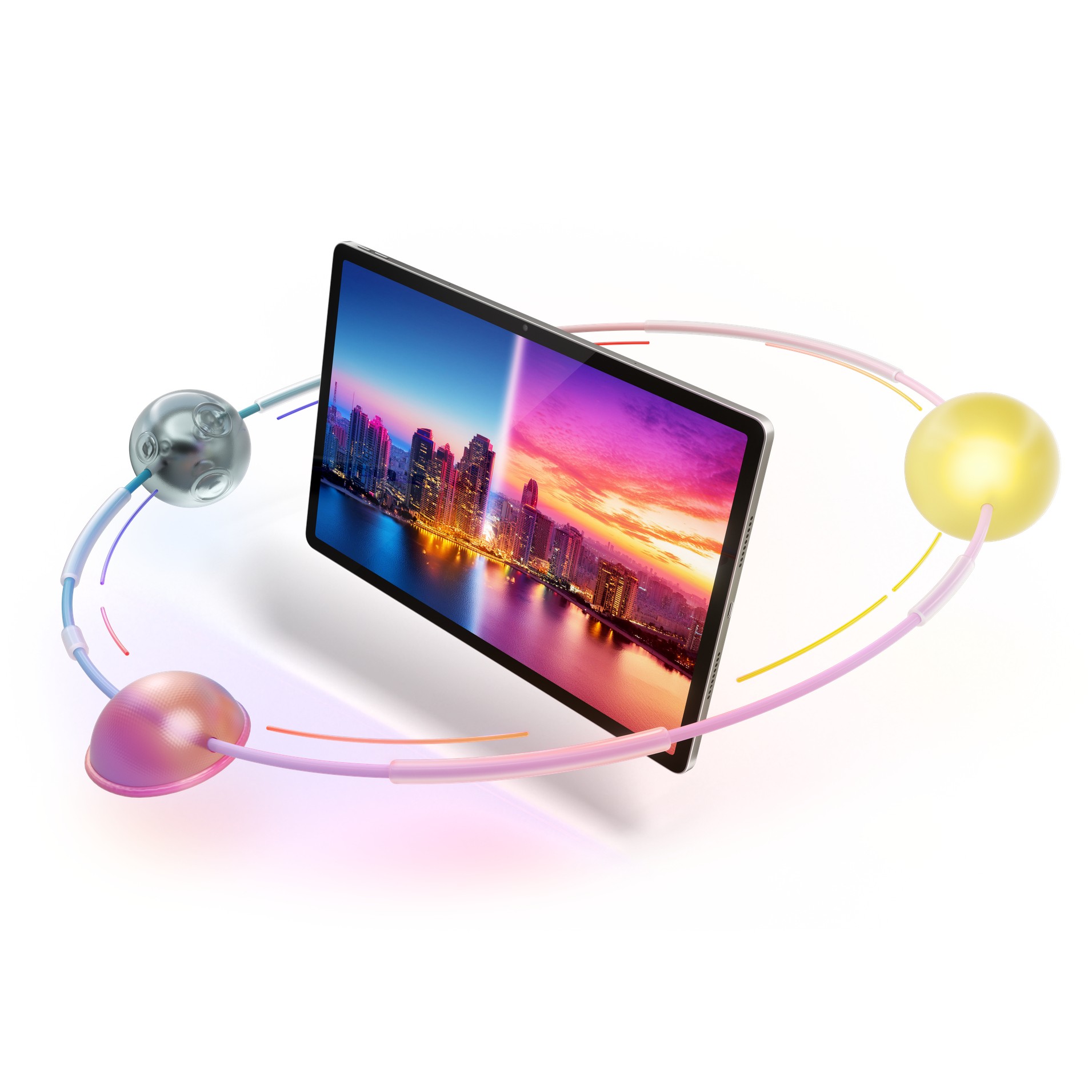 Tablet Lenovo Idea Tab Pro ZAE5 (12.7" 3K 144Hz, Dimensity 8300, 12GB RAM, 256GB, Android 14) Luna Grey-3