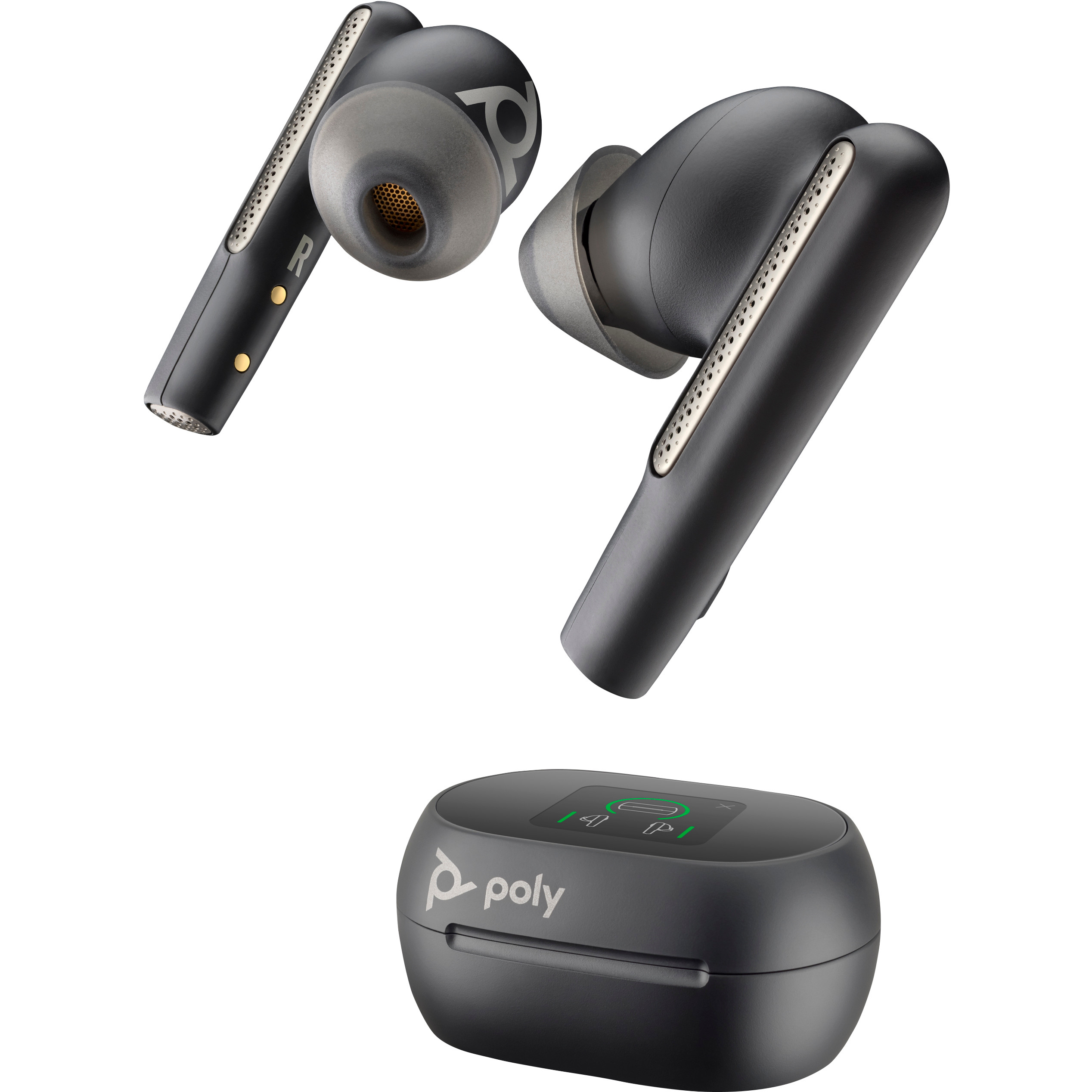 Slušalice HP POLY Voyager Free 60+ UC M In-Ear Carbon Black (ANC, bežične, KORIŠTENE, jamstvo 6 mjeseci)-0