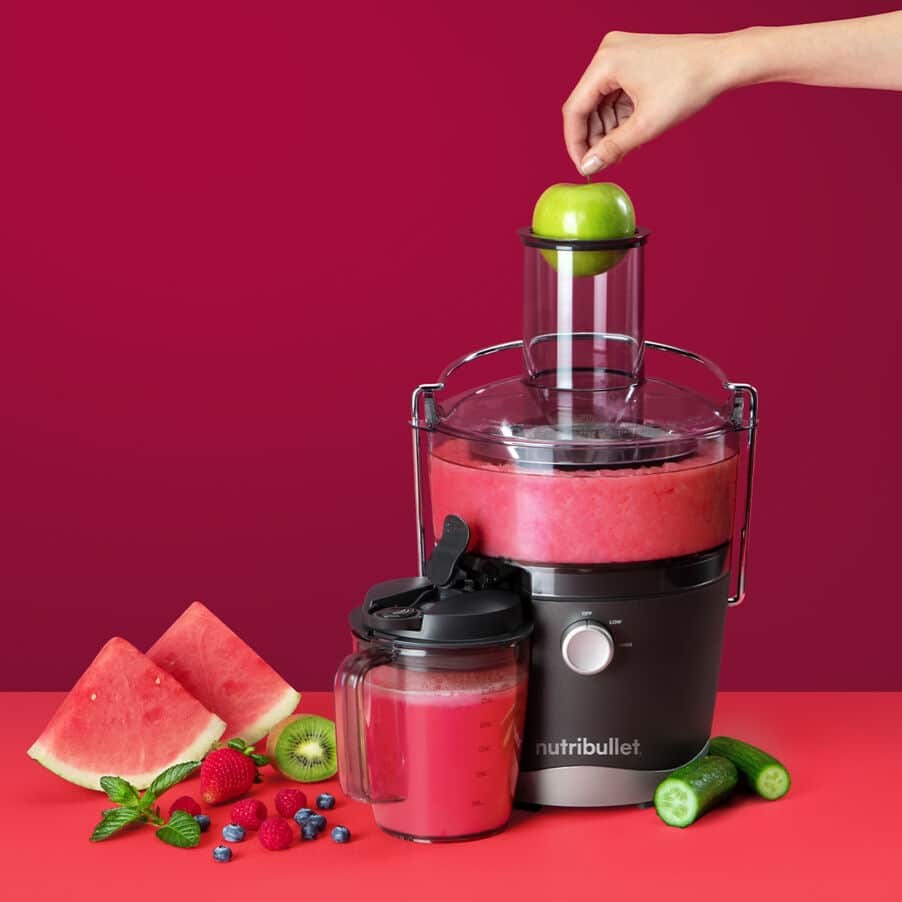 Sokovnik NUTRIBULLET NBJ100G (800 W, crno-sivi)-5