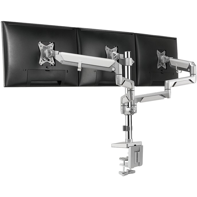 Monitor mount Logilink BP0090 68.6 cm (27") Desk Silver-1