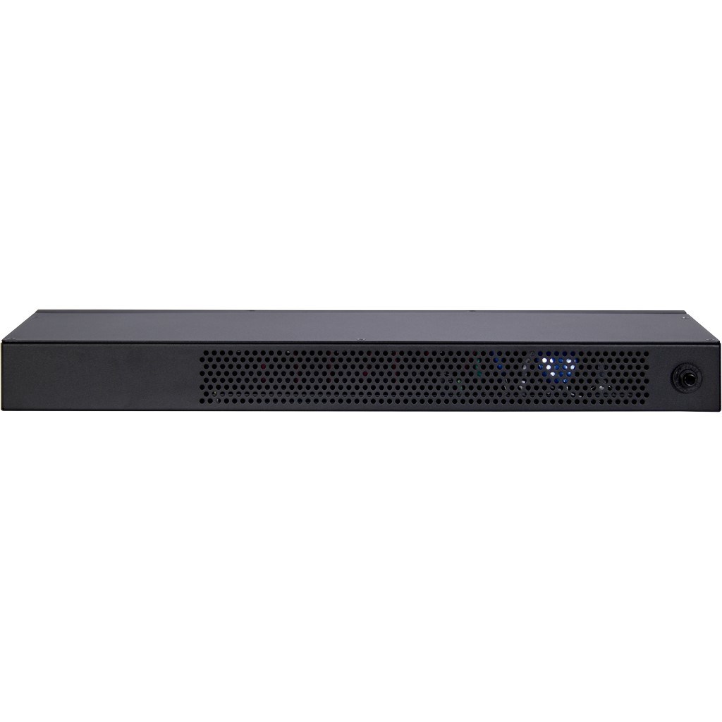 Letva za napajanje INTER-TECH SW-0816 (8 utičnica, crna)-1