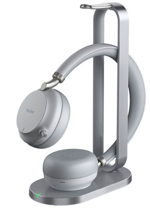 Slušalice YEALINK BH72 On-Ear sive (bežične, stalak za punjenje)-0