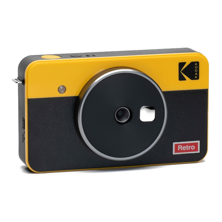 Instant fotoaparat KODAK Mini Shot Combo 2 Retro (5.3 x 8.6 cm, žuti)-1
