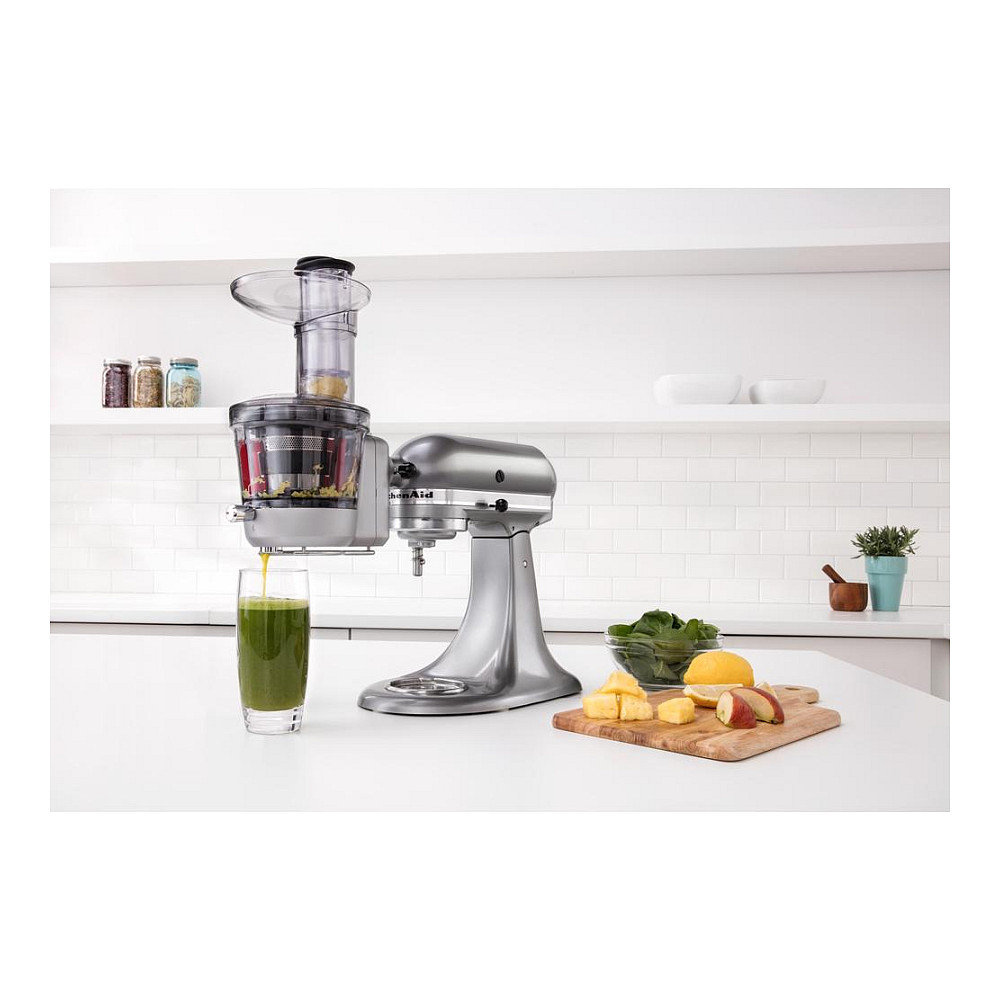 KitchenAid 5KSM1JA juice maker Slow juicer Silver-2