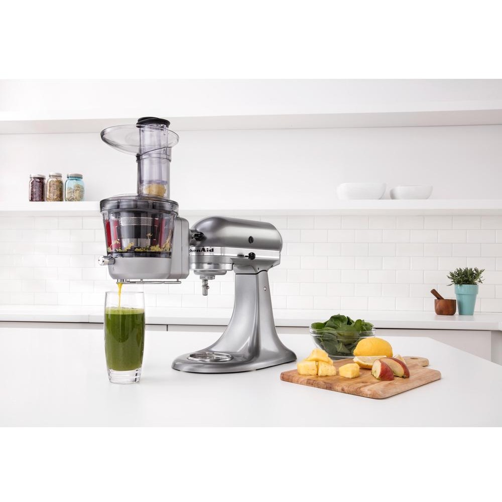 KitchenAid 5KSM1JA juice maker Slow juicer Silver-3