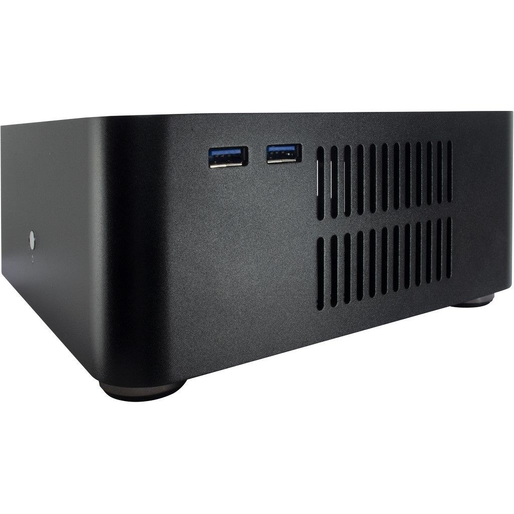 SFF kućište INTER-TECH A80 (60W napajanje, crno)-1