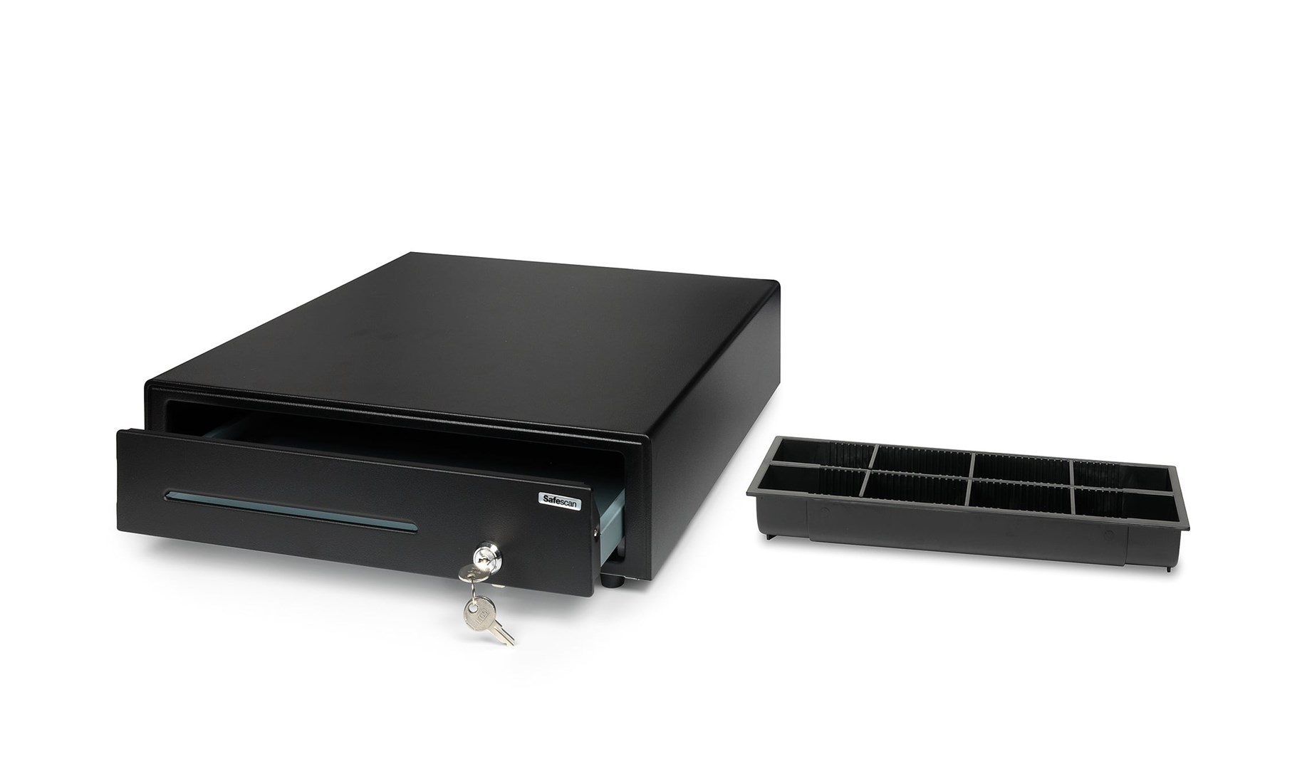 Elektronička ladica za novac SAFESCAN LD-4141 (4 pretinca za novčanice, 8 za kovanice, RJ12)-2