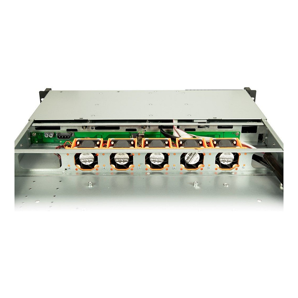 Rack kućište INTER-TECH IPC 1U-1404 (1U, crno)-1
