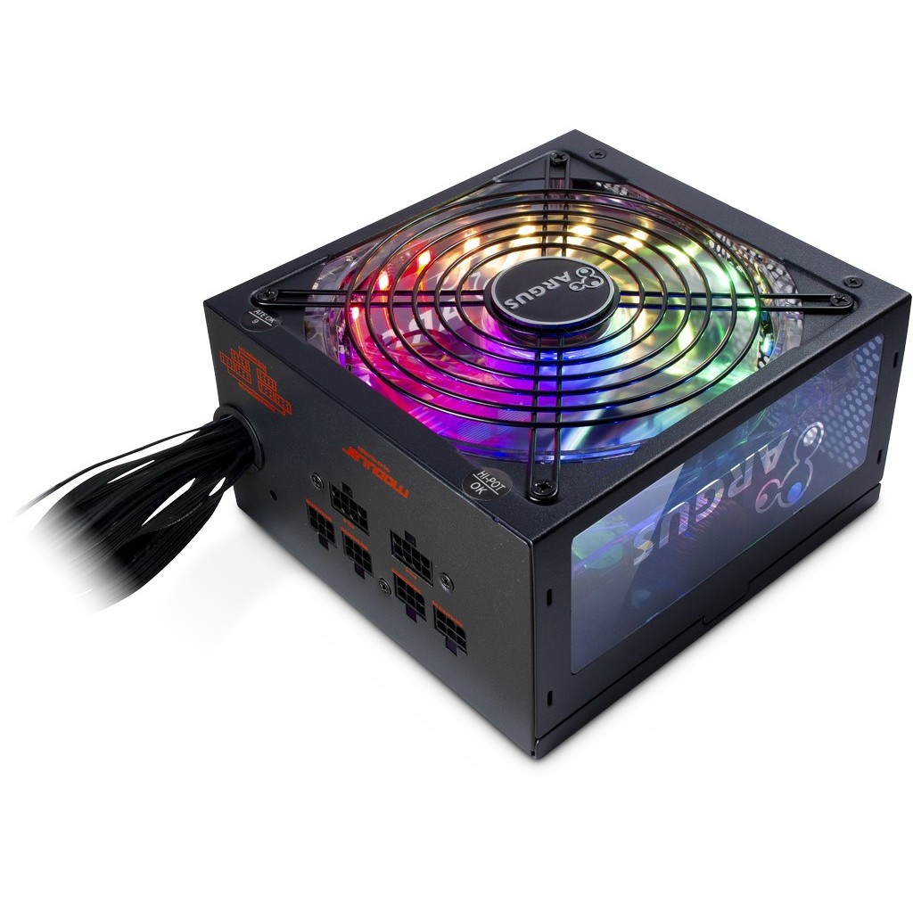 Napajanje INTER-TECH Argus RGB-750W CM II 20+4 pin ATX ATX Crno-0