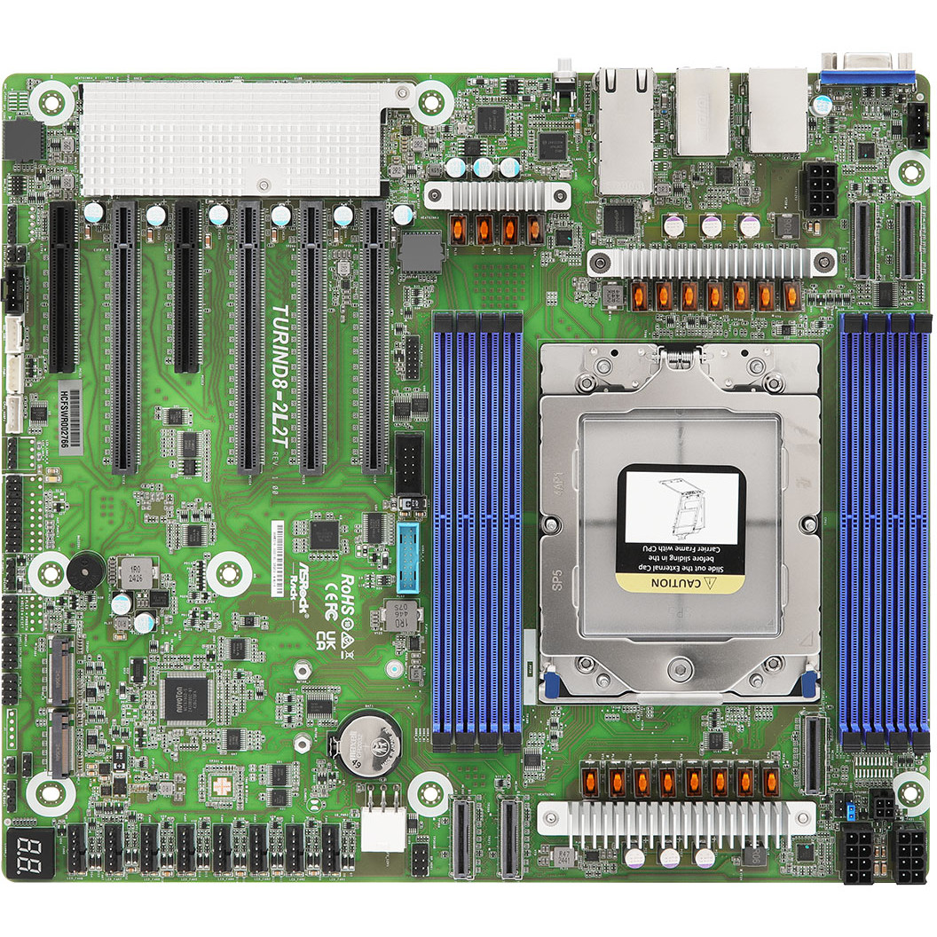 Motherboard ASROCK TURIND8-2L2T AMD SoC Socket SP5 CEB