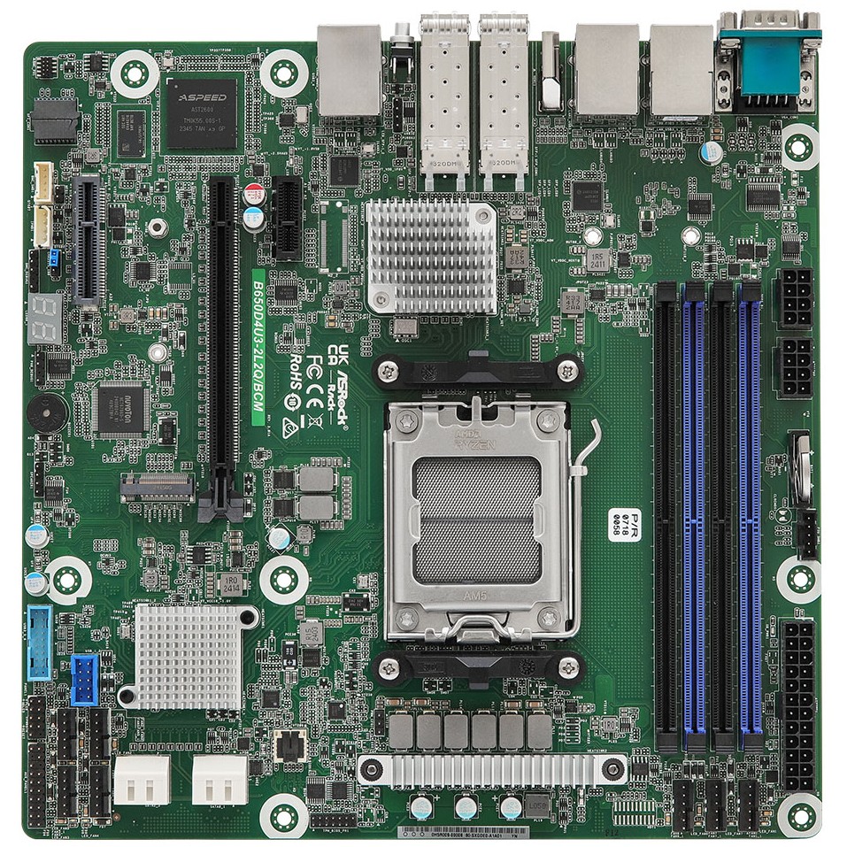 Matična ploča ASROCK B650D4U3-2L2Q/BCM AMD B650 Express Socket AM5 micro ATX