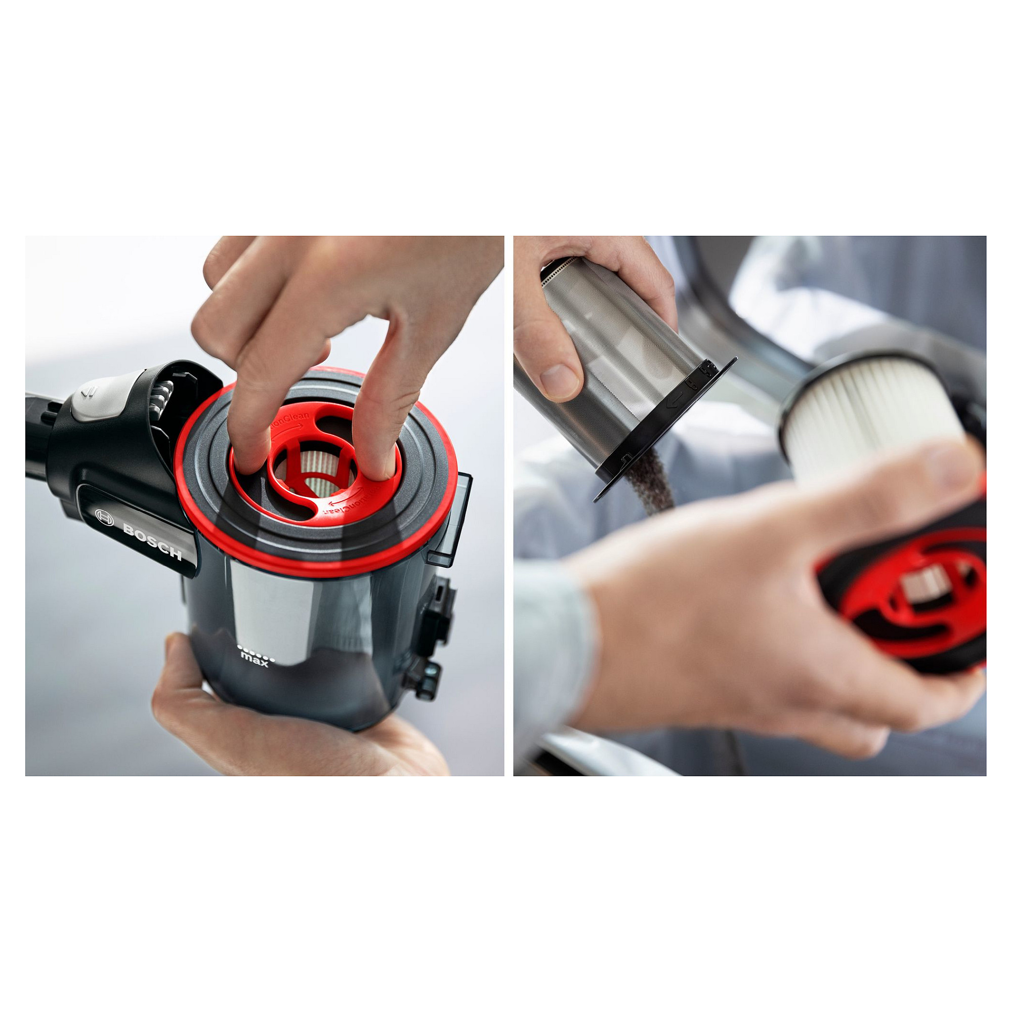 Usisavač BOSCH BSS711W stick vacuum/electric broom (0.3 L, bežični, crna, srebrna, bijela)-5