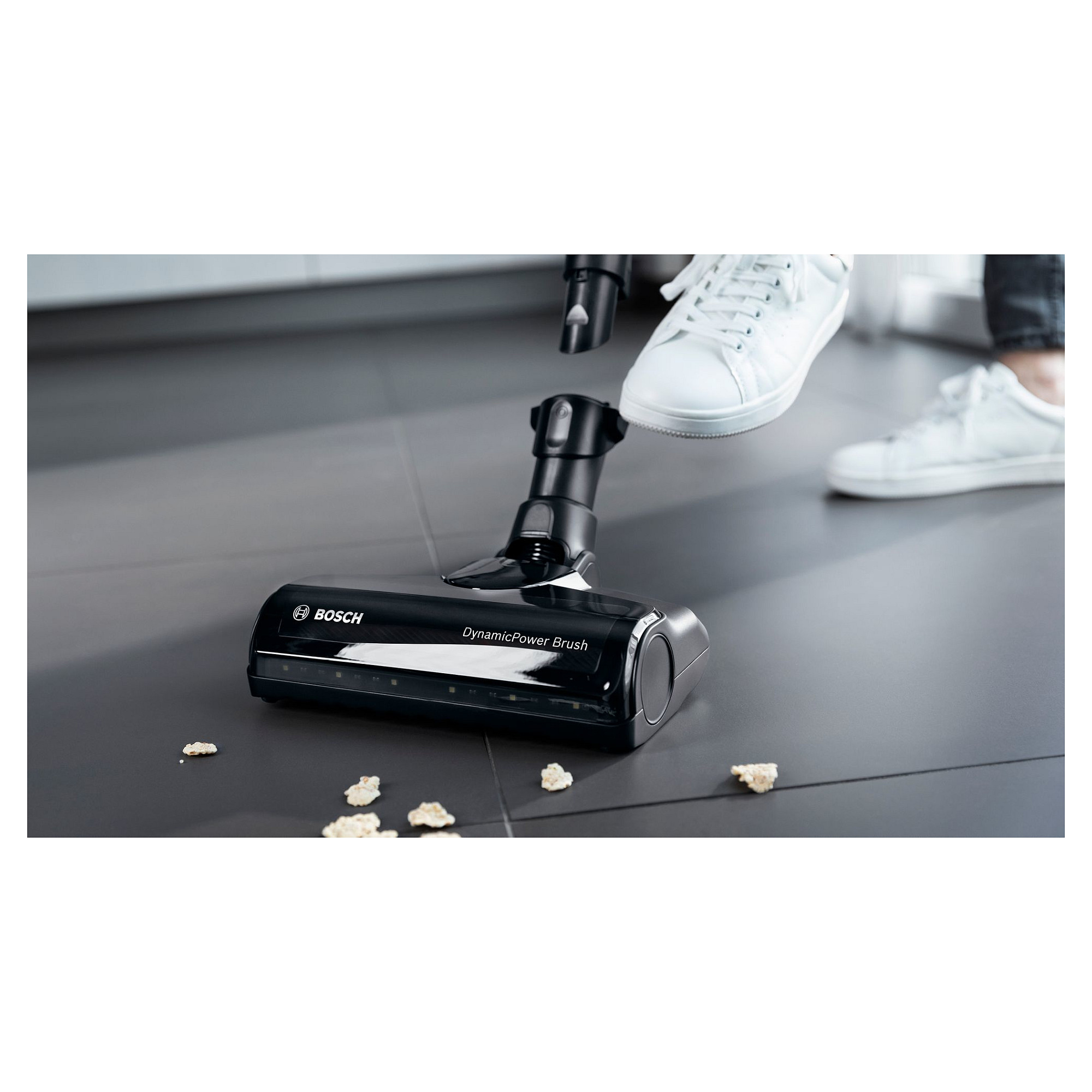 Usisavač BOSCH BSS711W stick vacuum/electric broom (0.3 L, bežični, crna, srebrna, bijela)-11