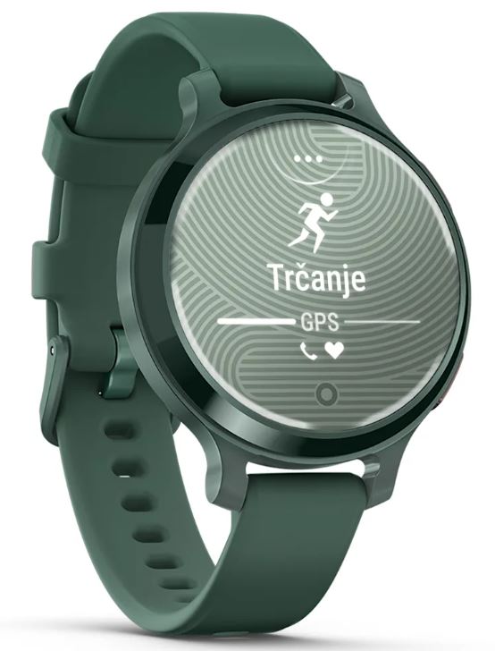 Pametni sat GARMIN Lily 2 Active Jasper Green 38mm, silikonski remen, 010-02891-02-2