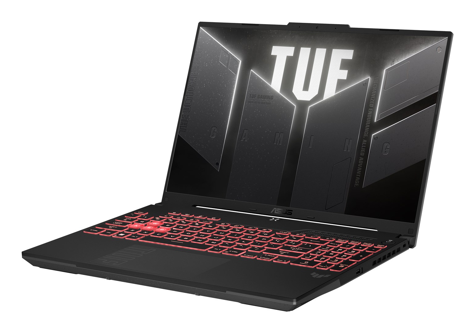 Laptop ASUS TUF Gaming A16 FA607NUG-RL117 (16.0" FHD+, Ryzen 7 7445HS, 16GB RAM, SSD 512GB, GeForce RTX 4050 6GB, NoOS, Mecha Gray)-5