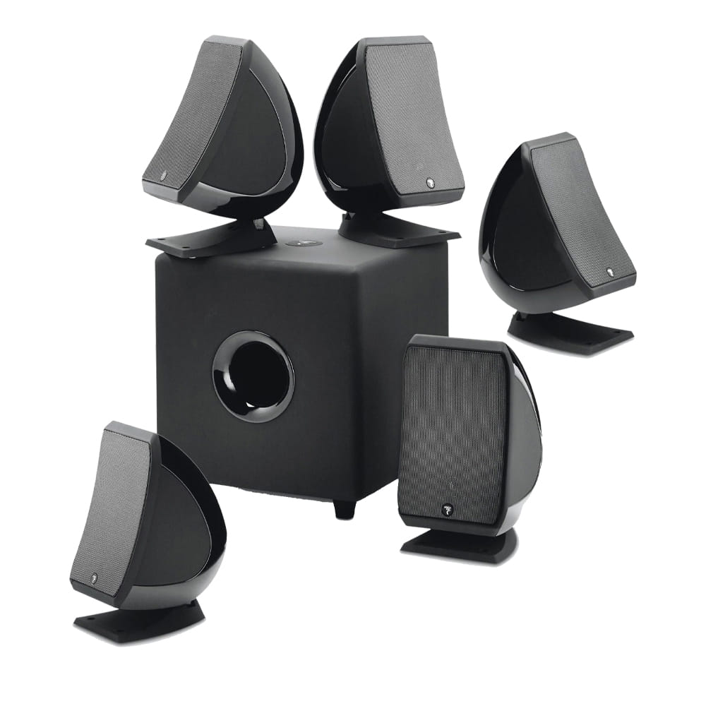 Set zvučnika za kućno kino FOCAL SIB&CUB3 5.1 System 220 V Jet Black-0