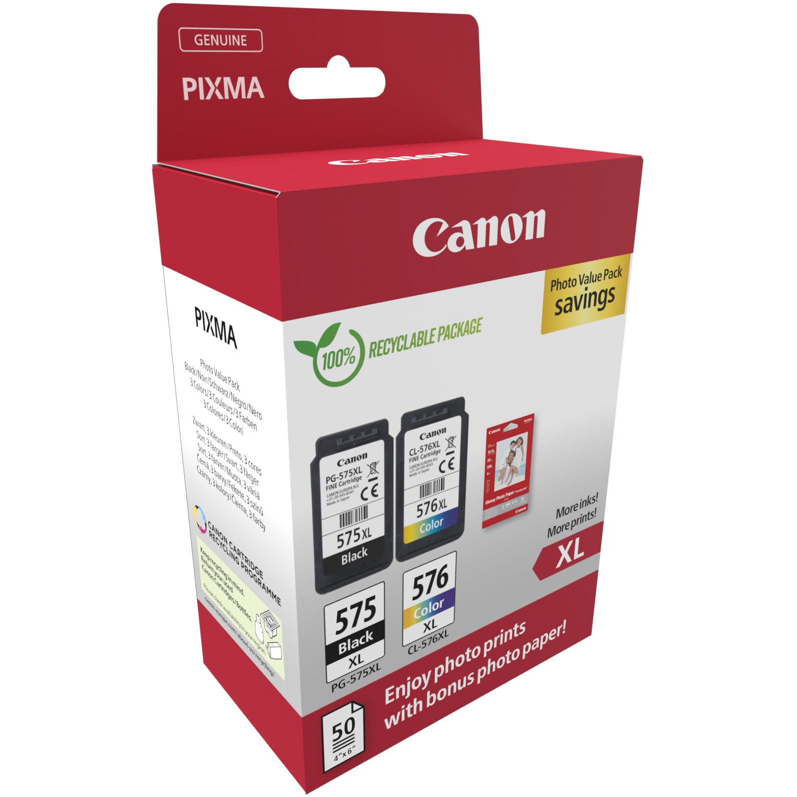 Toner CANON 5437C006 crna boja, plava boja, magenta boja, žuta boja-1