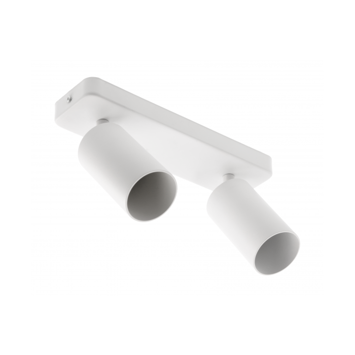 Stropna lampa GTV SANTO BIS GU10 max. 2×20 W IP20, bijela, OS-SAN20WOK2B-10-0