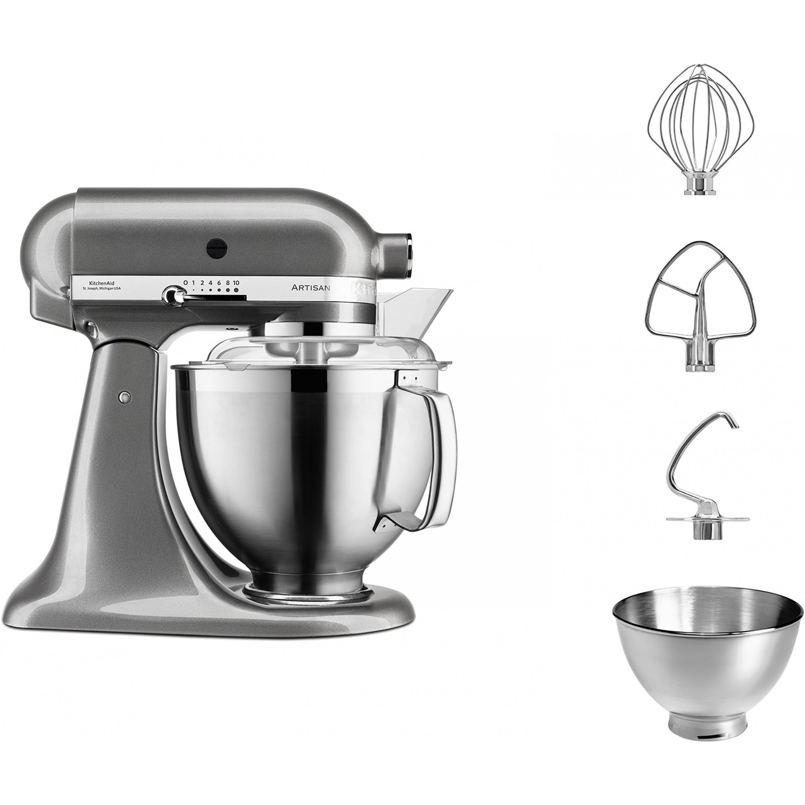 Mikser KITCHENAID ARTISAN 5KSM185PS 300 W Silver-1