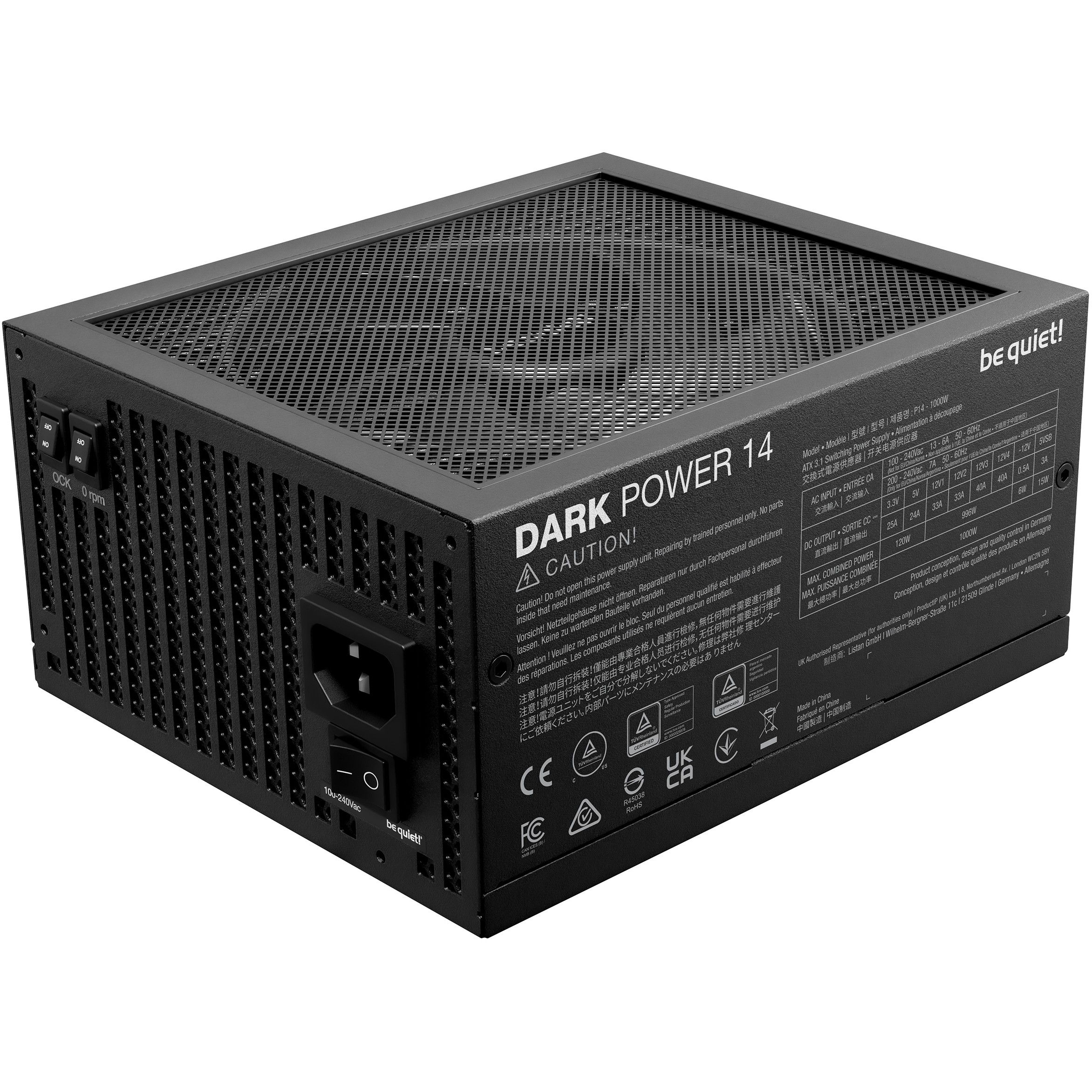 ZASILACZ BEQUIET! DARK POWER 14 1000W-2