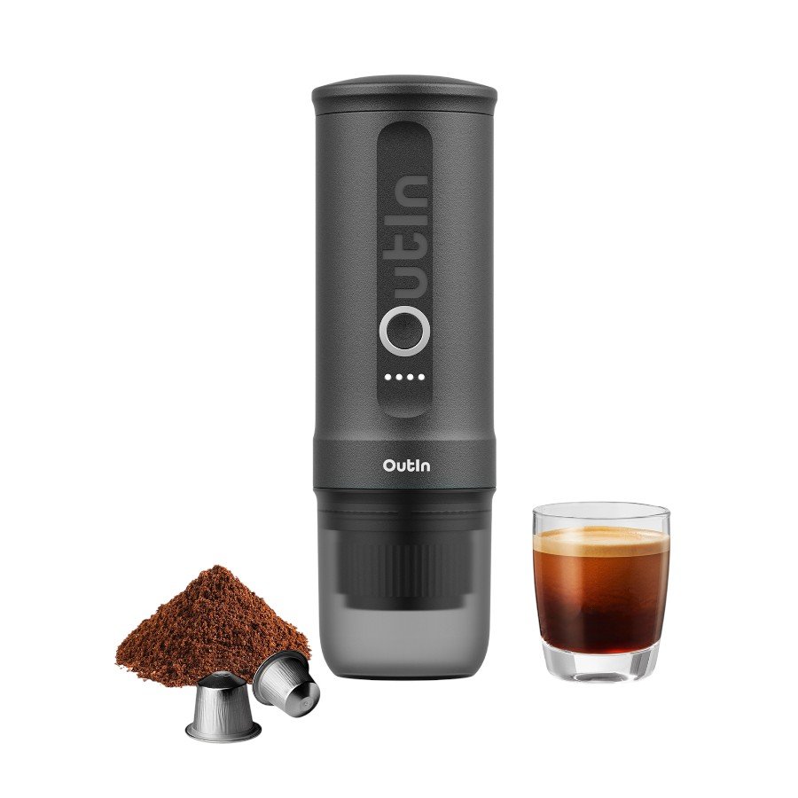 Prijenosni aparat za kavu OUTIN Nano OTEM-01 (Space Grey)-1