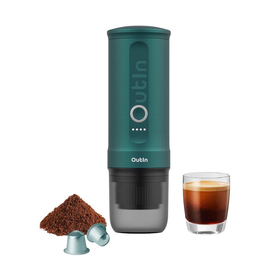 Prijenosni aparat za kavu OUTIN Nano OTEM-01 (Teal)-1