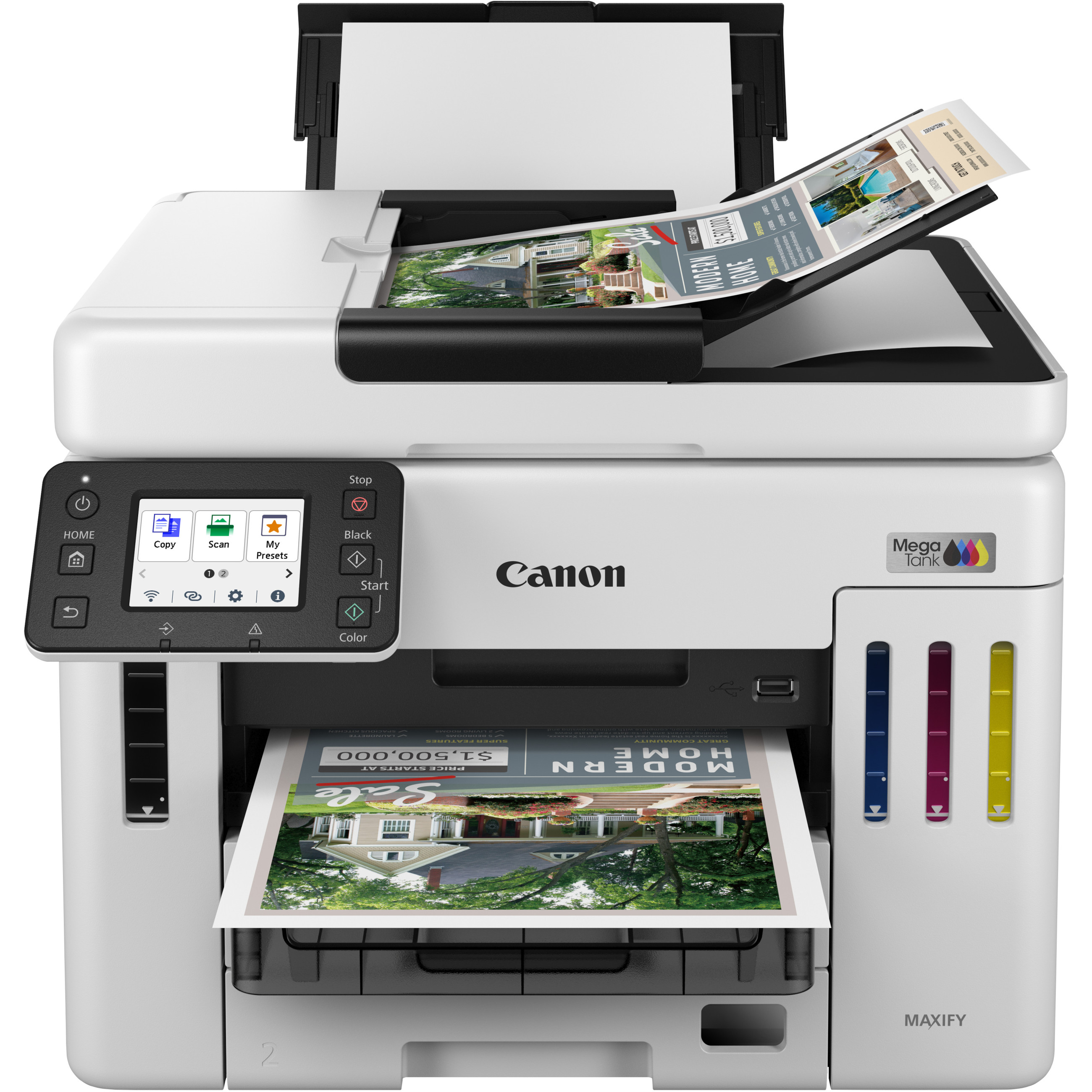 A4 CANON MAXIFY GX 7150 (inkjet, 600 x 1200 dpi, Wi-Fi)-2