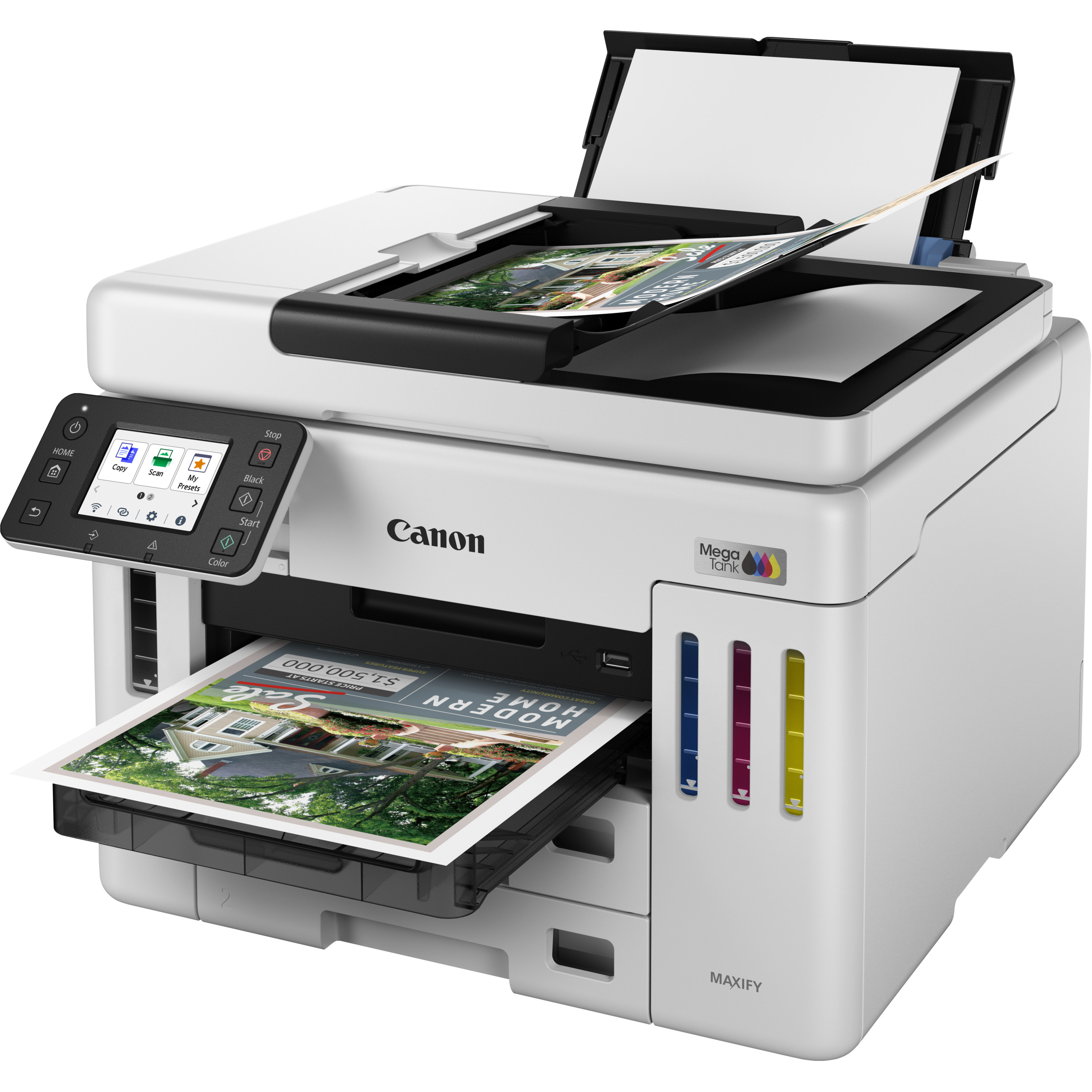 A4 CANON MAXIFY GX 7150 (inkjet, 600 x 1200 dpi, Wi-Fi)-3