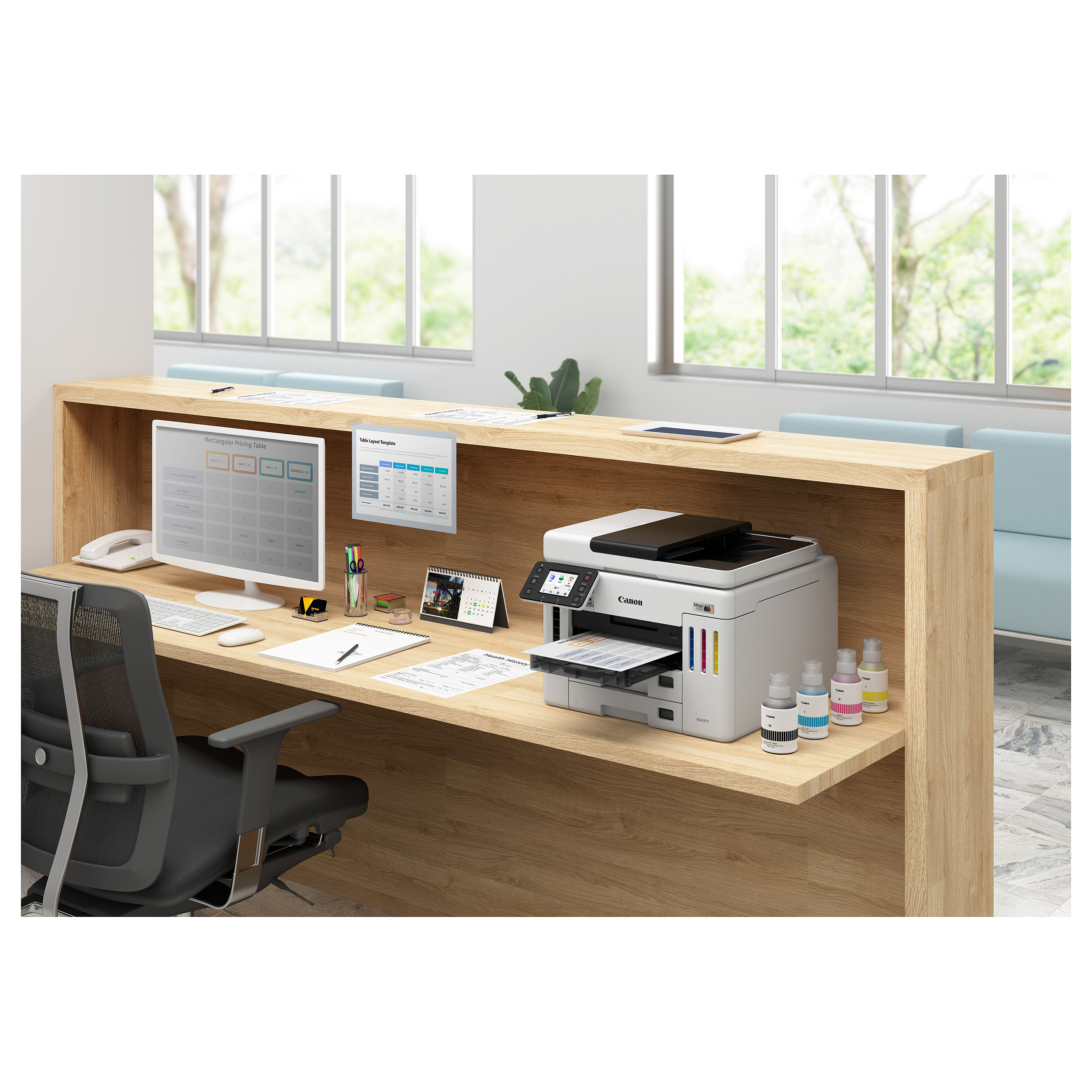 A4 CANON MAXIFY GX 7150 (inkjet, 600 x 1200 dpi, Wi-Fi)-15