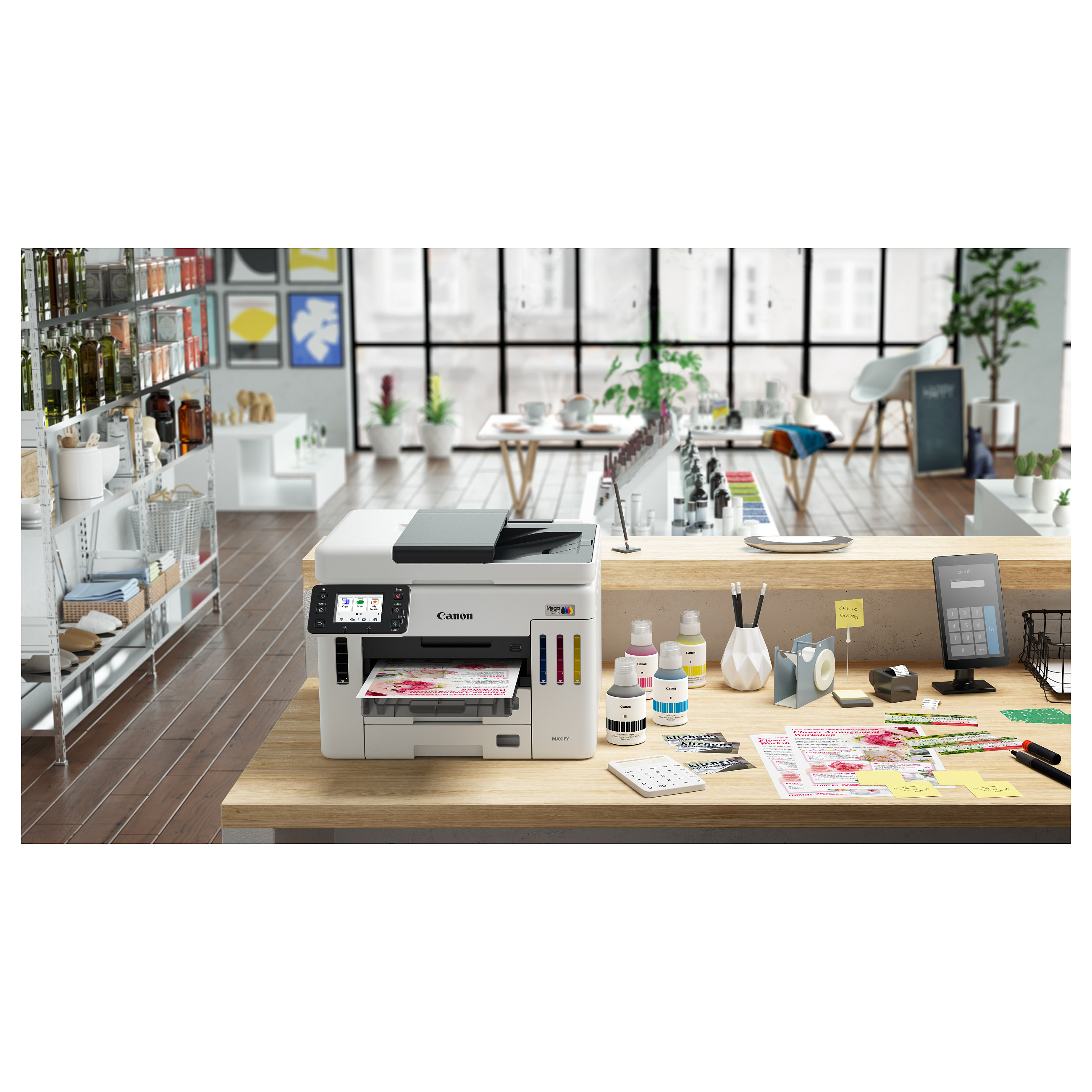 A4 CANON MAXIFY GX 7150 (inkjet, 600 x 1200 dpi, Wi-Fi)-16