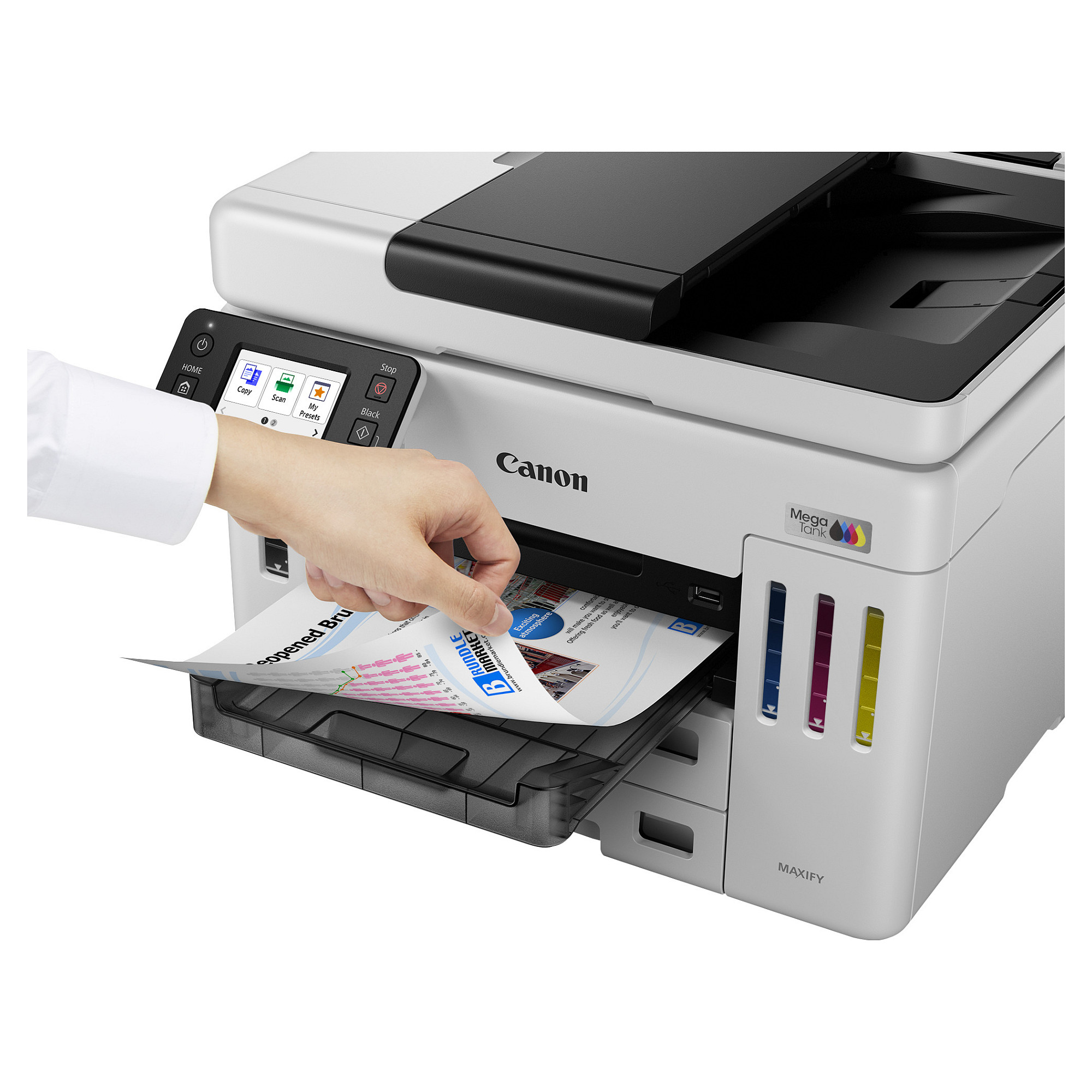 A4 CANON MAXIFY GX 7150 (inkjet, 600 x 1200 dpi, Wi-Fi)-19